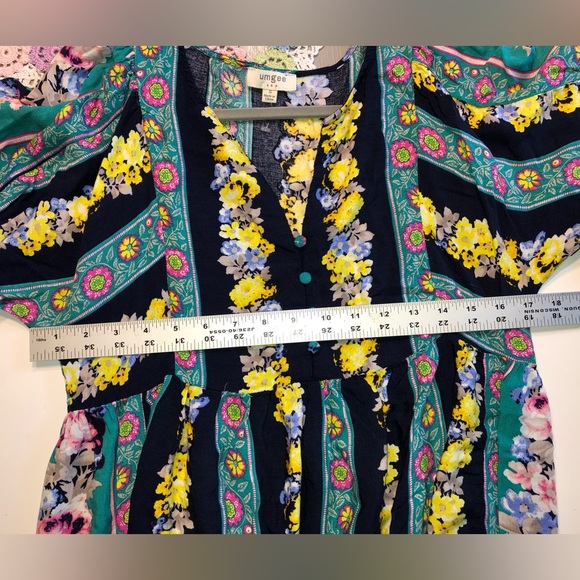UMGEE Floral Boho womens dress Size Small - Picture 6 of 8